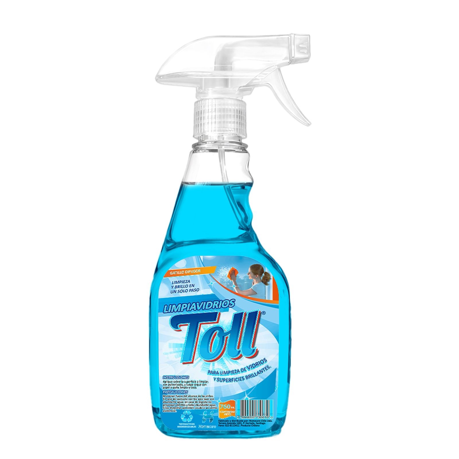 LIMPIAVIDRIOS CON DIFUSOR 760ML